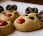 Ren geyiği Noel kurabiyeleri
